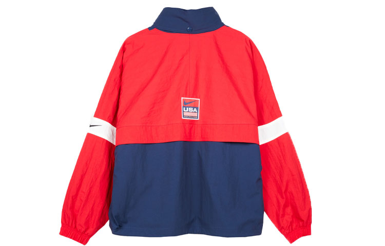 Nike Lab Swoosh Stripe Packable Colorblock Hooded Jacket Blue Men’s CD6374-657 圖 3