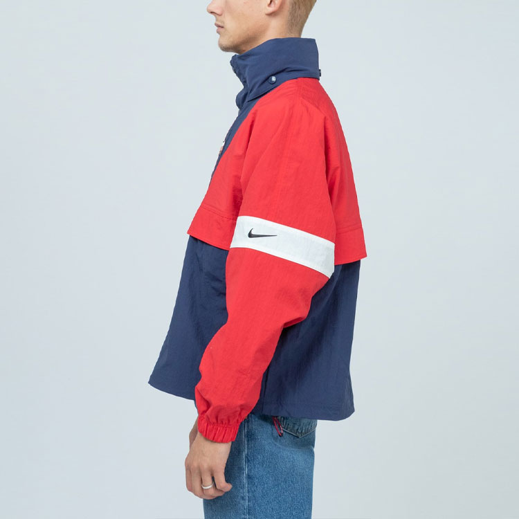 Nike Lab Swoosh Stripe Packable Colorblock Hooded Jacket Blue Men’s CD6374-657 圖 6