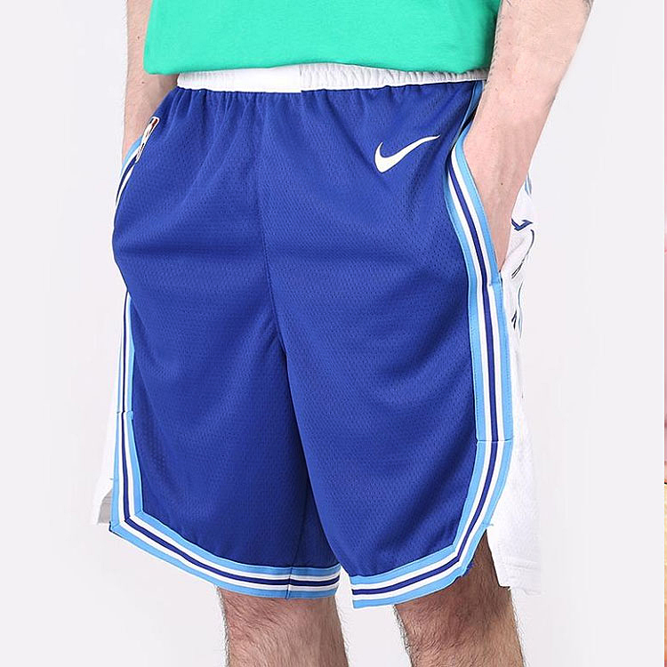 Details for Nike Lakers Basketball Shorts 20-21 Season Blue CN1029-495