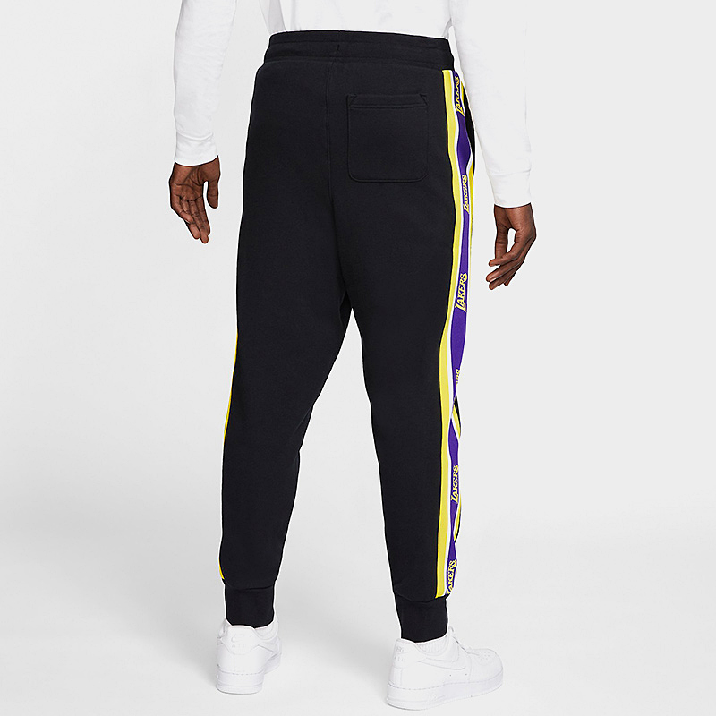 Details for Nike Lakers Pantalones Jogger Retro Negros de Baloncesto. CJ7125-010