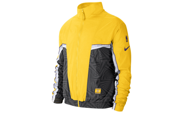 Nike Lakers City Edition Jacket Yellow CN5483-010