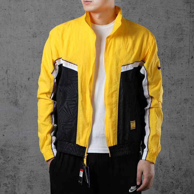 Nike Lakers City Edition Jacket Yellow CN5483-010 圖 5