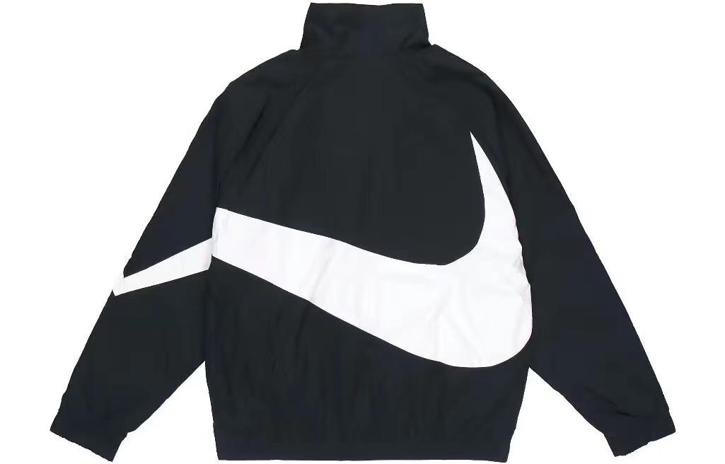 Lookbook 나이키 라지 로고 집업 캐주얼 자켓 스프링 블랙 긴팔 DV1363-010