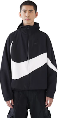 나이키 라지 로고 집업 캐주얼 자켓 스프링 블랙 긴팔 DV1363-010 Details for 나이키 라지 로고 집업 캐주얼 자켓 스프링 블랙 긴팔 DV1363-010