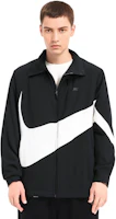 Sizing Nike 大Logo拉鍊黑色長袖休閒外套 春季款 DV1363-010