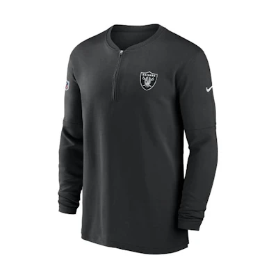 Nike Las Vegas Raiders Sideline Crewneck Graphic Sweatshirt Men’s Black 00MF00A8D-0BV