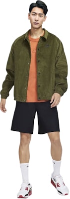 Nike Layered Logo Corduroy Retro Jacket Spring Green DO2323-326 Shop Nike Layered Logo Corduroy Retro Jacket Spring Green DO2323-326
