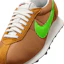 Sizing Nike LD-1000 Sneakers Desert Ochre/Hitam/Hijau Berjalur untuk Lelaki & Wanita HJ4687-700