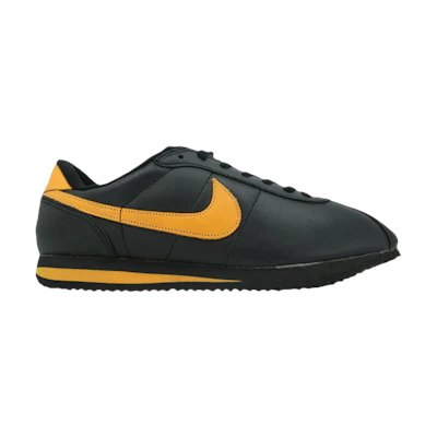 Nike Leather Cortez Low 'Black Orange'