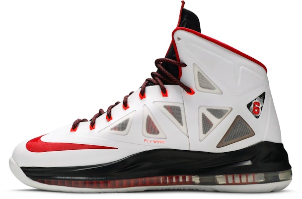 Nike LeBron 10 'Heat Home' 541100-100 Lookbook Nike LeBron 10 'Heat Home' 541100-100