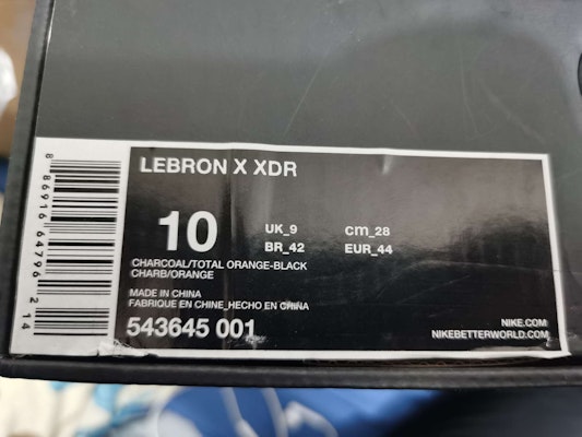 Nike LeBron 10 XDR 'Lava' 543645-001 Lookbook Nike LeBron 10 XDR 'Lava' 543645-001