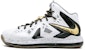 Nike LeBron 10 P.S. Elite+ 'Putih Emas Hitam' 579834-100
