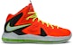 Kasut Nike LeBron 10 P.S Elite 'Bright Crimson' 579827-800