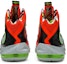 Details for Kasut Nike LeBron 10 P.S Elite 'Bright Crimson' 579827-800