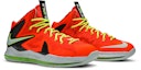 Cheap Kasut Nike LeBron 10 P.S Elite 'Bright Crimson' 579827-800