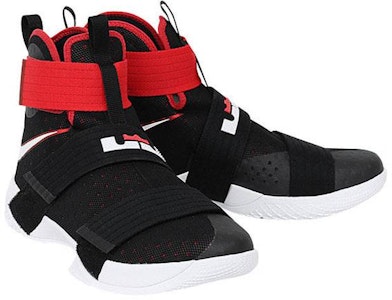 나이키 르브론 10 솔져 ‘블랙 레드’ 🏀🔥 844374-016 Lookbook 나이키 르브론 10 솔져 ‘블랙 레드’ 🏀🔥 844374-016