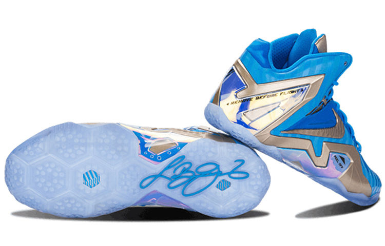 Lookbook Nike LeBron 11 Elite Maison 3M Blue 682892-404
