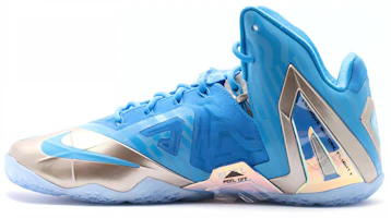 Shop Nike LeBron 11 Elite Maison 3M Blue 682892-404