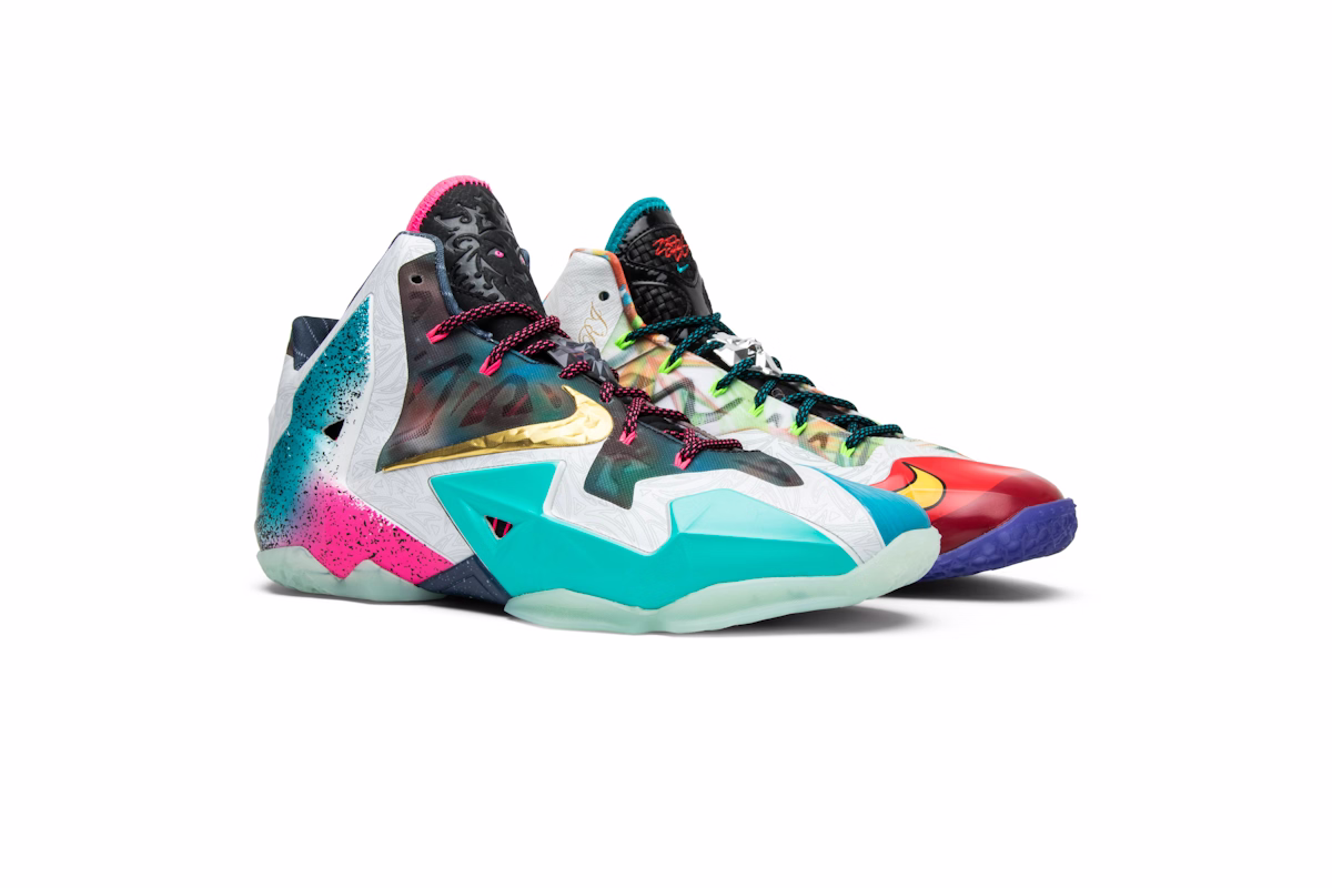 Nike LeBron 11 Premium 'What The LeBron' 650884-400