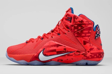耐克詹姆斯12代“美国队”篮球鞋 684593-616 Details for 耐克詹姆斯12代“美国队”篮球鞋 684593-616