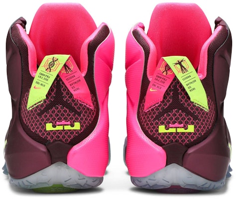 Nike LeBron 12 Double Helix 684593-607 Details for Nike LeBron 12 Double Helix 684593-607
