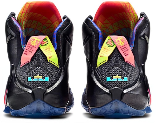 耐吉 勒布朗 12 EP 男款高帮實戰籃球鞋 "數據詹姆斯" 黑紅 台灣版 Shop 耐吉 勒布朗 12 EP 男款高帮實戰籃球鞋 "數據詹姆斯" 黑紅 台灣版