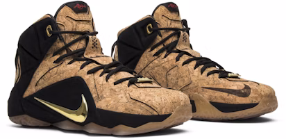Nike LeBron 12 EXT Cork Sepatu Basket pria 768829-100 Cheap Nike LeBron 12 EXT Cork Sepatu Basket pria 768829-100