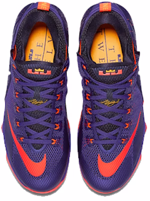 Nike LeBron 12 Low 'Court Purple/Crimson' 724558-565 Lookbook Nike LeBron 12 Low 'Court Purple/Crimson' 724558-565