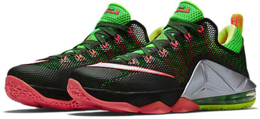 Nike LeBron 12 Low EP 'Hitam Pink' wanita sepatu basket 724558-003 Lookbook Nike LeBron 12 Low EP 'Hitam Pink' wanita sepatu basket 724558-003