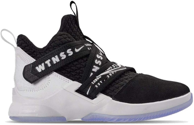 Nike LeBron 12 Mid 'Negro Blanco' AA1353-005 Order Nike LeBron 12 Mid 'Negro Blanco' AA1353-005