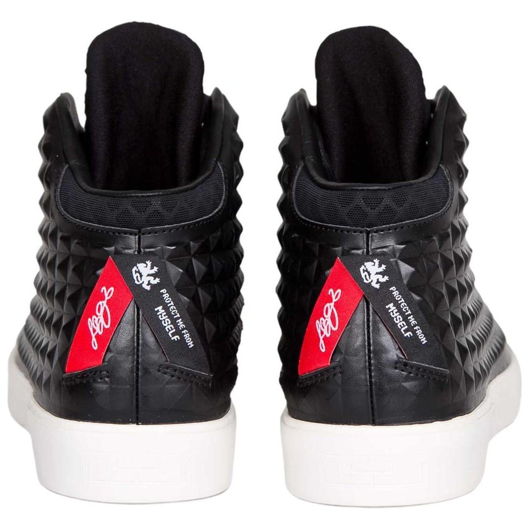 Lookbook Nike LeBron 12 NSW Hitam Merah Tantangan 716417-001