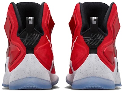 Nike LeBron 13 Tinggi 'On Court Away Merah' 807220-600 Shop Nike LeBron 13 Tinggi 'On Court Away Merah' 807220-600