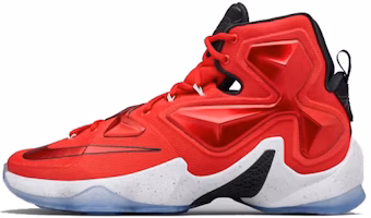 Nike LeBron 13 High 'On Court Away Red' 807220-600 Nike LeBron 13 High 'On Court Away Red' 807220-600