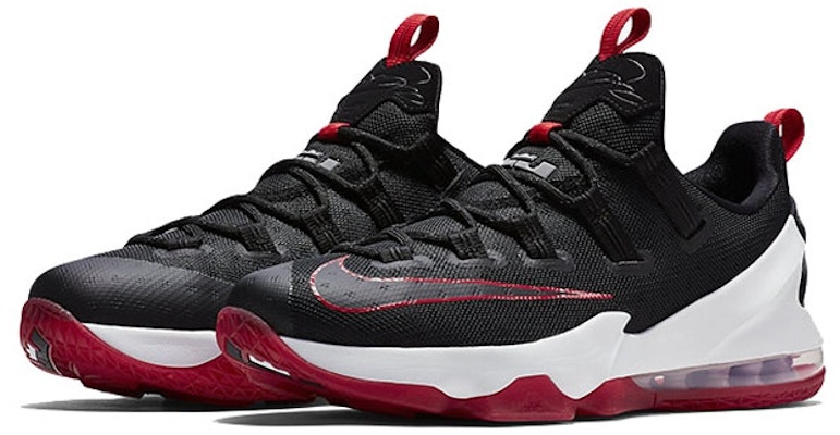 耐克 LeBron 13 Low '黑红' 831926-061 Lookbook 耐克 LeBron 13 Low '黑红' 831926-061