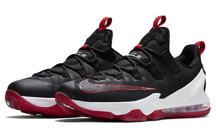 Lookbook 耐克 LeBron 13 Low '黑红' 831926-061