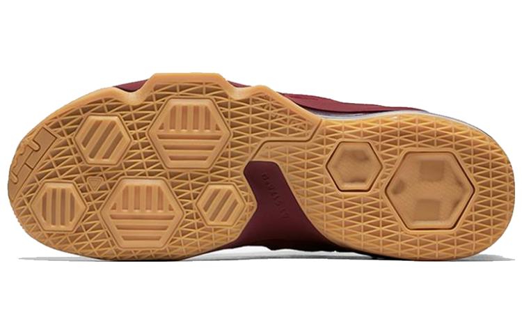 Shop Nike LeBron 13 Low ''Rosso Team Gum'' AH8289-600