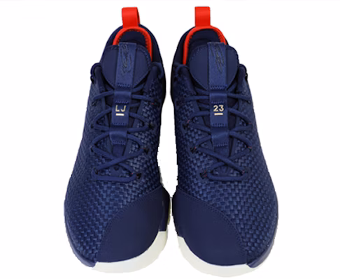Nike LeBron 14 Low 'Midnight Navy University Red Metallic Gold' 878635-400 Shop Nike LeBron 14 Low 'Midnight Navy University Red Metallic Gold' 878635-400