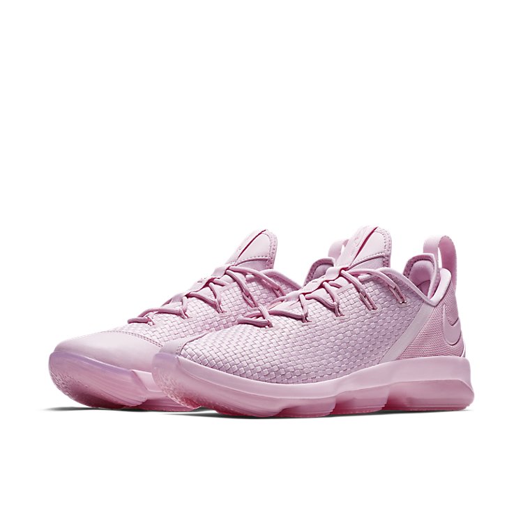 Lookbook Nike LeBron 14 Low Prism Pink Wanita 878635-600