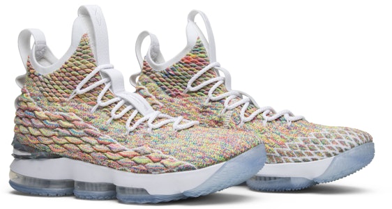 Nike LeBron 15 'Fruity Pebbles' Sepatu Basket Warna-warni 897648-900 Cheap Nike LeBron 15 'Fruity Pebbles' Sepatu Basket Warna-warni 897648-900
