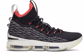 Nike LeBron 15 Black Bright Crimson AQ2363-002/AQ2364-002 Nike LeBron 15 Black Bright Crimson AQ2363-002/AQ2364-002