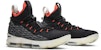 Nike LeBron 15 Hitam Merah Terang AQ2363-002