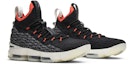 Cheap Nike LeBron 15 Hitam Merah Terang AQ2363-002