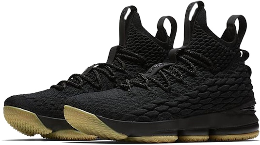 Nike LeBron 15 Hitam Gum 897648-001 Lookbook Nike LeBron 15 Hitam Gum 897648-001