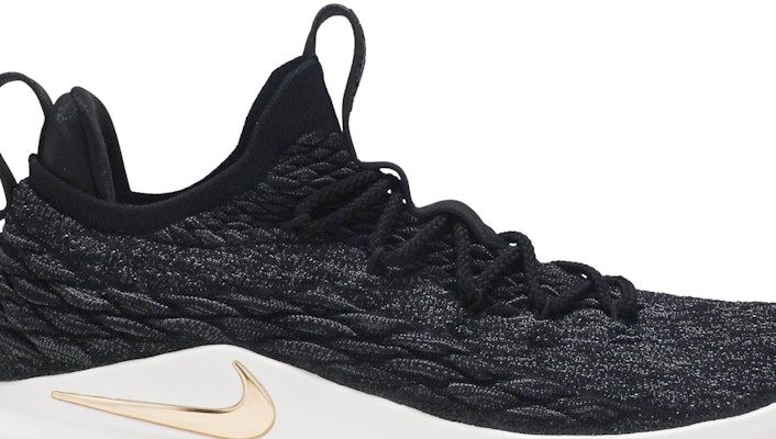 Nike LeBron 15 Low Black Gold AO1755-001 Order Nike LeBron 15 Low Black Gold AO1755-001