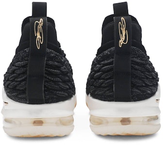 Nike LeBron 15 Low Hitam Emas AO1755-001 Details for Nike LeBron 15 Low Hitam Emas AO1755-001