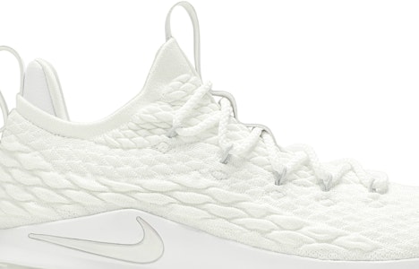 Nike LeBron 15 Low Blanco Plata Metálica AO1755-100 Order Nike LeBron 15 Low Blanco Plata Metálica AO1755-100