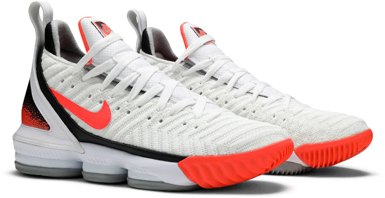 Lebron 16 hot lava sales white