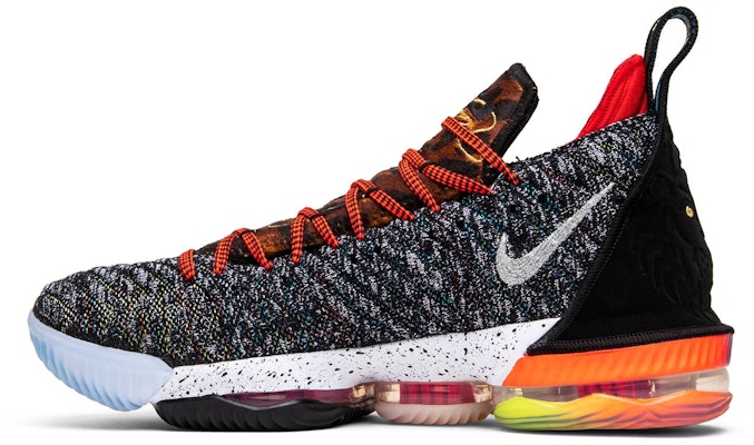 Nike LeBron 16 'What The' BQ6580-900/BQ6582-900 Kasut Lelaki Lookbook Nike LeBron 16 'What The' BQ6580-900/BQ6582-900 Kasut Lelaki