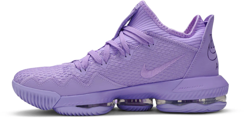Lebron 16 low purple top release date