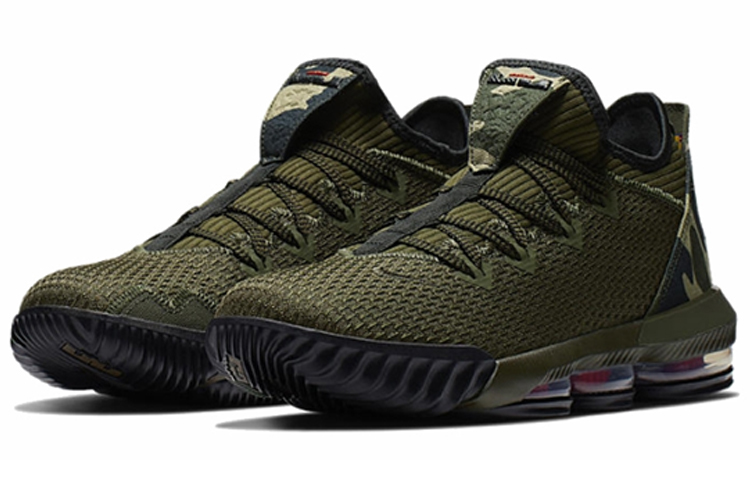 Order Nike LeBron 16 Low Camo CI2668-300 - Kasut Lelaki Premium